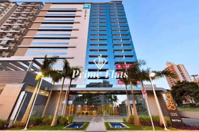 Imagem Flat disponível para venda íbis budget Campinas Aquidaban, com 13m², 1 dormitório e 1 vaga
