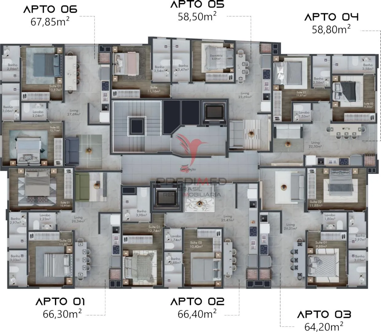 Imagem Apartamento em obras, com excelente localização!
