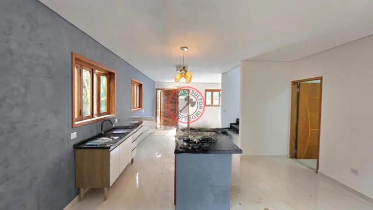 Imagem CASA SOBRADO NOVO COM 3 SUITES , SALA DE ESTAR, COZINHA, LAVABO, LAVANDERIA, GARAGEM TOTA MURADA RUA TRANQUILA EM ACABAMENTO