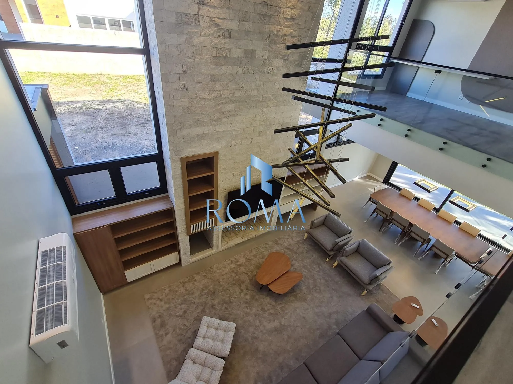 Imagem Casa de Alto Padrão no Condomínio Viareggio | 4 Suítes em Camobi, Santa Maria
