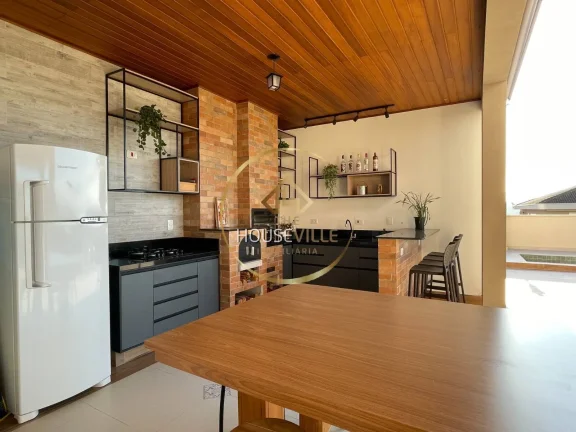 Imagem Casa Sobrado, 4 Dormitórios( 4 suítes), Residencial Jaguary, Urbanova, Sjc.