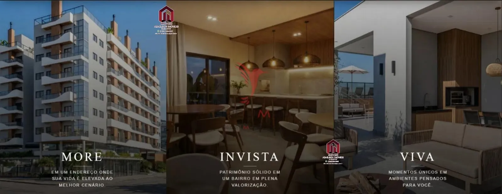 Imagem Unidades habitacionais do Icone Residence Florianópolis SC Brasil