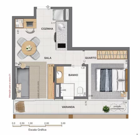 Imagem APARTAMENTO RESIDENCIAL em Rio de Janeiro - RJ, Barra da Tijuca