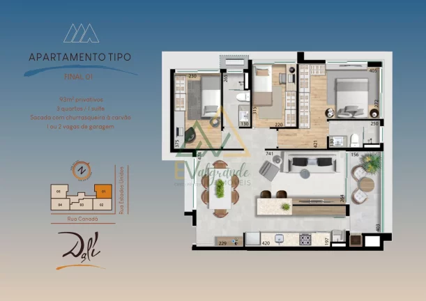 Imagem Apartamento Alto Padrão à venda Bacacheri Curitiba PR