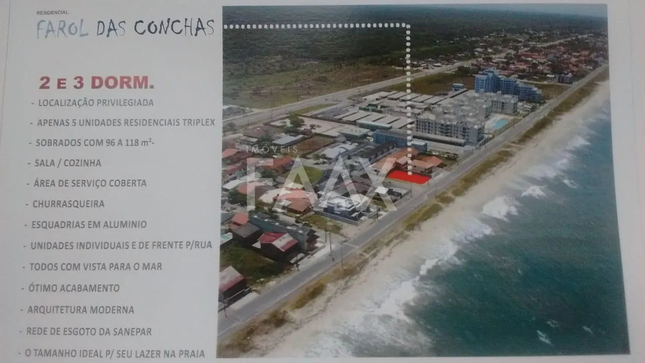 Imagem SOBRADO QUADRA MAR BALNEARIO PRAIA GRANDE MATINHOS-PR