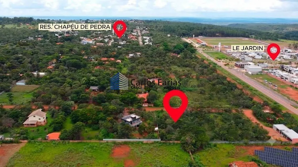 Imagem Lote em Condomínio Fechado para Venda em Brasília, Setor Habitacional Tororó (Jardim Botânico)