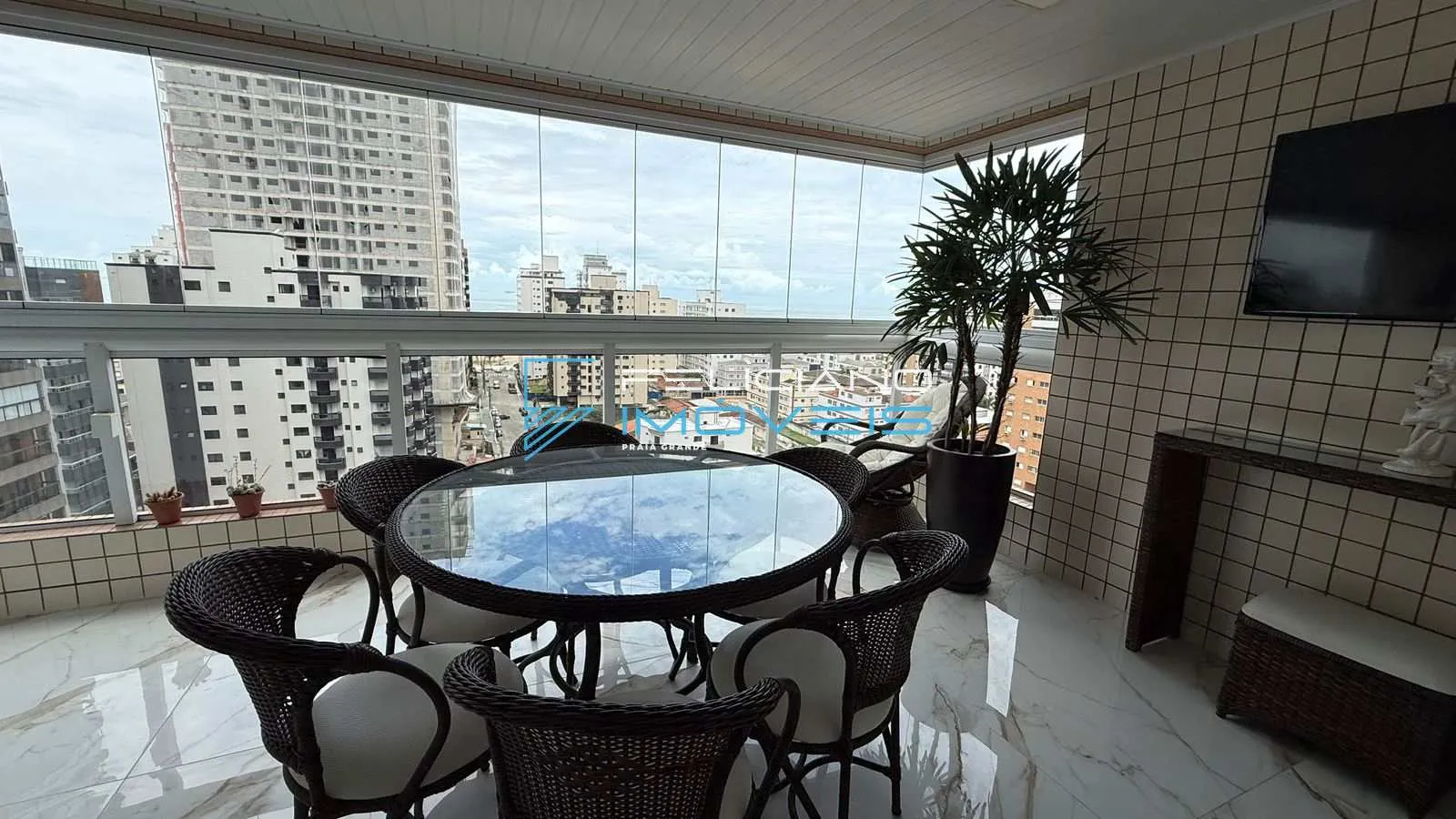 Imagem Apartamento com 3 quartos, Guilhermina, Praia Grande - R$ 1.48 mi, Cod: 7115
