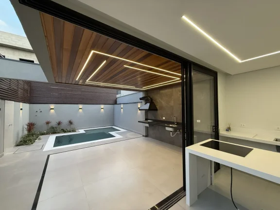 Imagem Casa de Luxo com Automação e Piscina com LED no Nova Jaguari