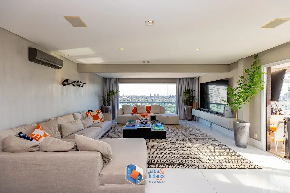 Imagem Cobertura para venda em Campo Belo com 4 quartos, sendo 3 suítes, 386m²