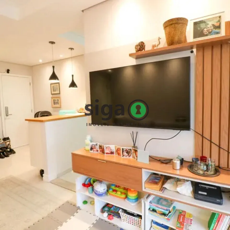 Imagem Apartamento Mobiliado com Suíte e Varanda no Melhor do Campo Belo.