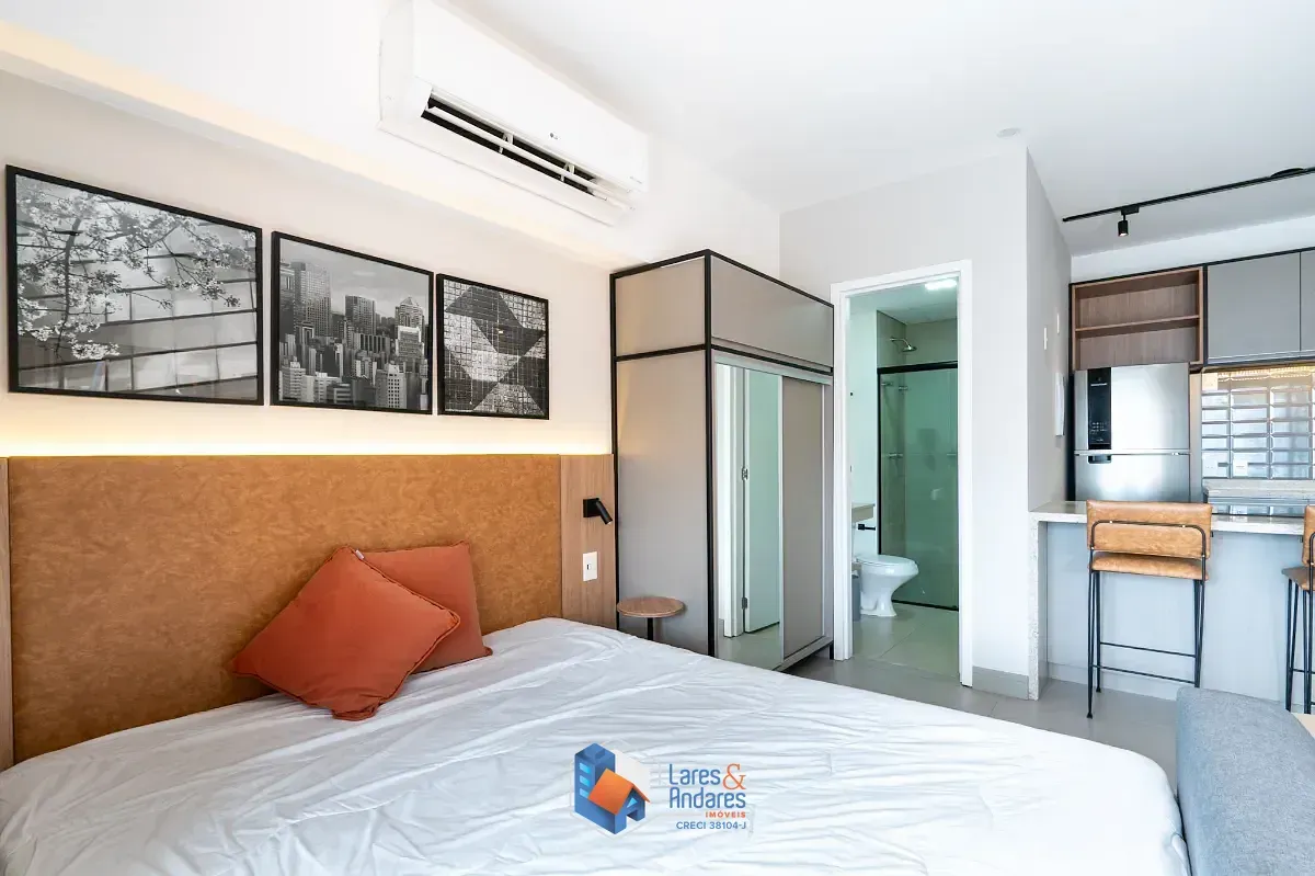 Imagem Studio para venda em Campo Belo com 1 quarto, 40m²