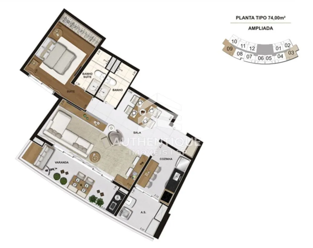 Imagem FOLLOW BROOKLIN - Apartamento no bairro Brooklin à venda