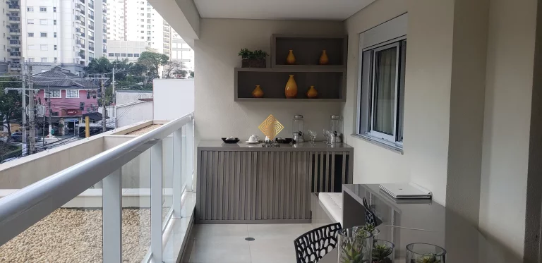 Imagem APARTAMENTO 48,40M², 1 SUÍTE, TERRAÇO COM 1 VAGA DE GARAGEM COBERTA A VENDA - MOEMA- SÃO PAULO / SP - ZONA SUL
