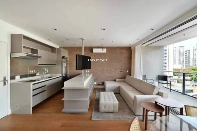 Foto do imóvel Apartamento à venda na Vila Olímpia, São Paulo-SP: 1 quarto, 1 suíte, 1 banheiro, 2 vagas, 62m². Venha conferir!