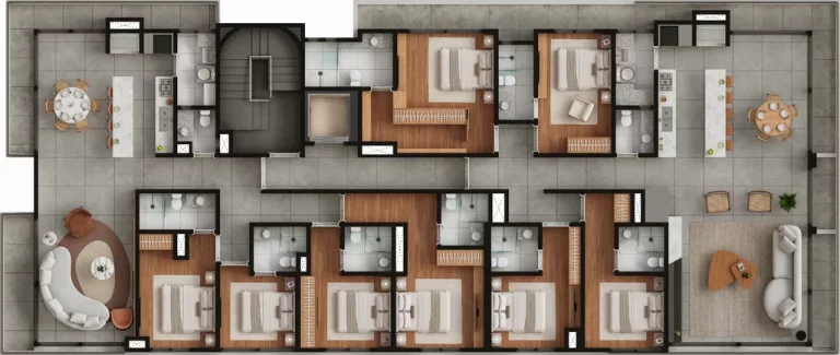 Imagem Jardins - Apartamento à venda no bairro Centro - Capão da Canoa/RS