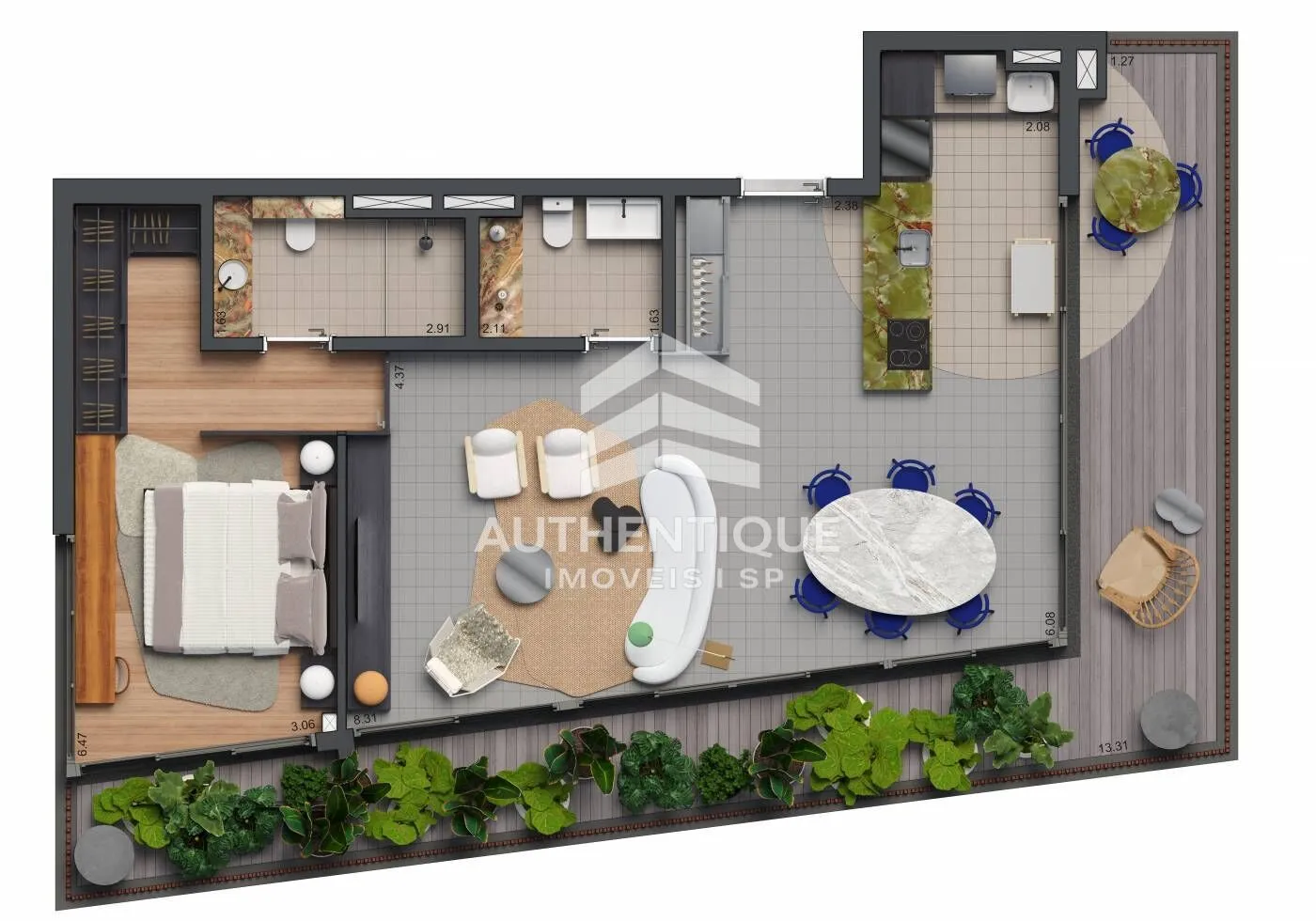 Imagem PRADO PAULISTA - JARDINS - Apartamento à venda no bairro Jardins - São Paulo/SP, Zona Sul