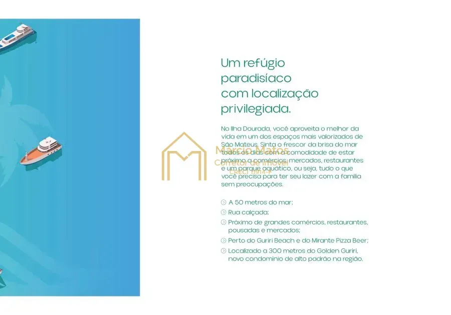 Imagem Vendo Apartamento 3 quartos em Guriri