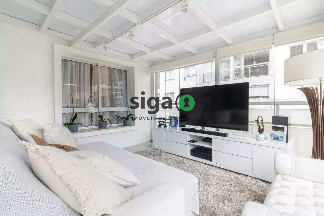 Imagem Apartamento Garden de 65m² mobiliado 3 com 2 vagas de garagem à venda na Vila Olímpia