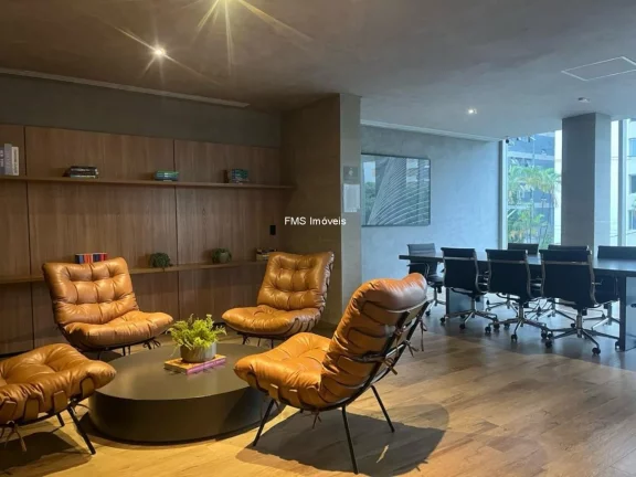 Imagem Apartamento para venda na Rua Dr. Melo Alves SP - 1 dormitório, 1 vaga, mobiliado