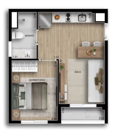 Imagem Apartamento à venda no bairro Vila Clementino - São Paulo/SP