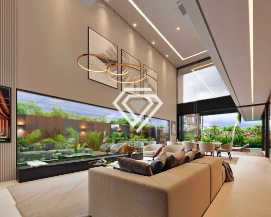 Imagem Sobrado 4 Suítes, 340 m² c/ lazer à venda no Condomínio Alphaville