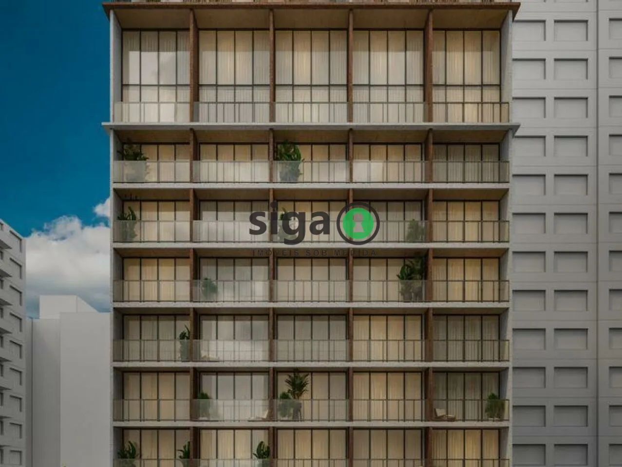 Imagem Apartamento com 1 dormitório para alugar, 27 m² por R$ 7.000/mês - Itaim Bibi - São Paulo/SP