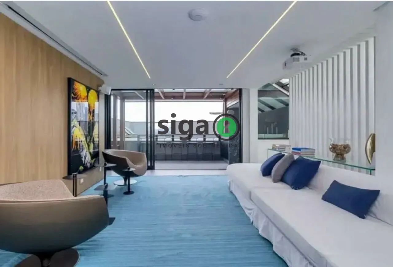 Imagem Cobertura duplex à venda na Vila Madalena com 3 suites, 4 vagas