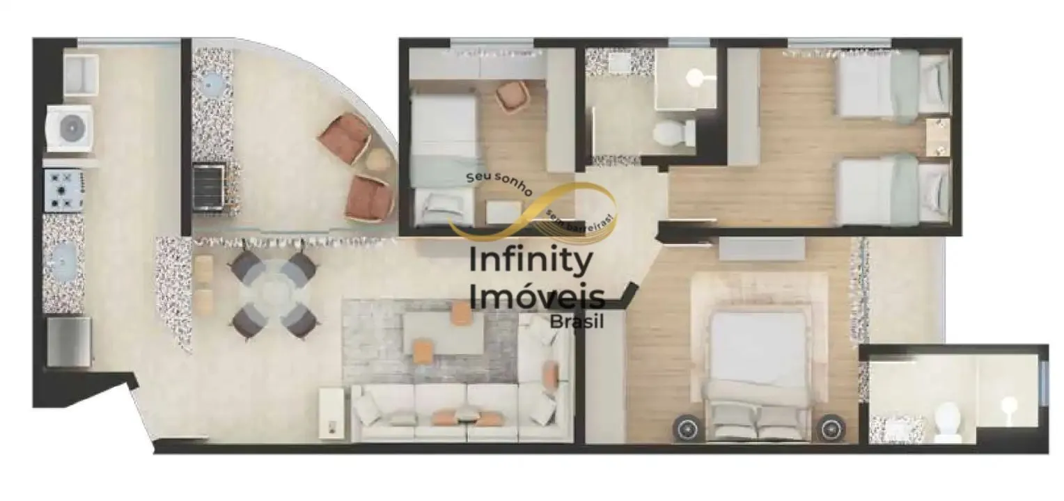 Imagem EDIFÍCIO MANHATAN FLORESTA - Apartamento à venda no bairro Floresta - Belo Horizonte/MG