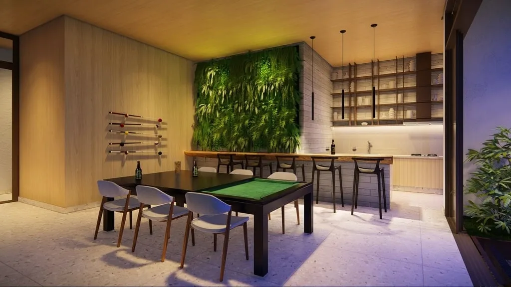 Imagem Com um conceito contemporâneo, o projeto arquitetônico do Walk Bittencourt combina design e requin...