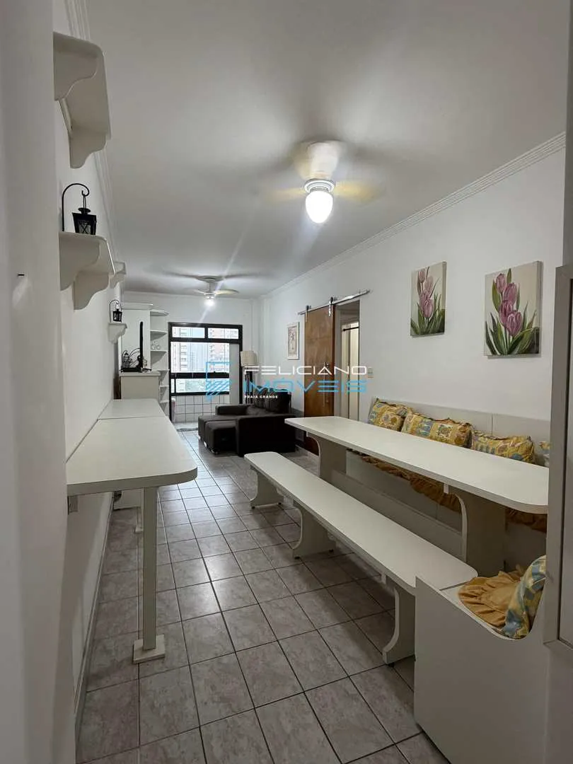 Imagem Apartamento com 2 quartos, Aviação, Praia Grande - R$ 385 mil, Cod: 7269