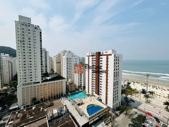 Foto do imóvel Apartamento com 4 dormitórios à venda, 136 m² por R$ 585.000 - Pitangueiras - Guarujá/SP
