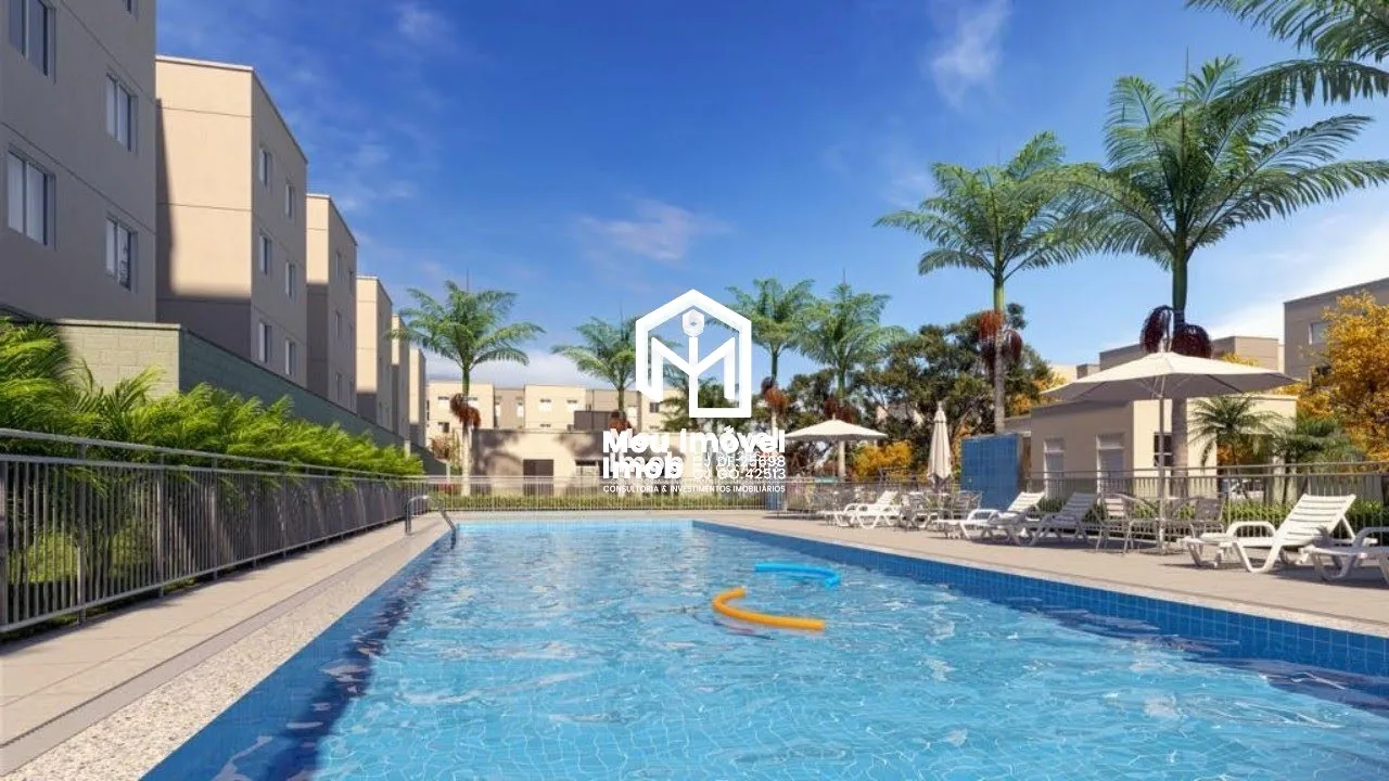 Imagem Apartamento 2 Quartos 1 Vaga 45m² Lazer Completo Ac FGTS