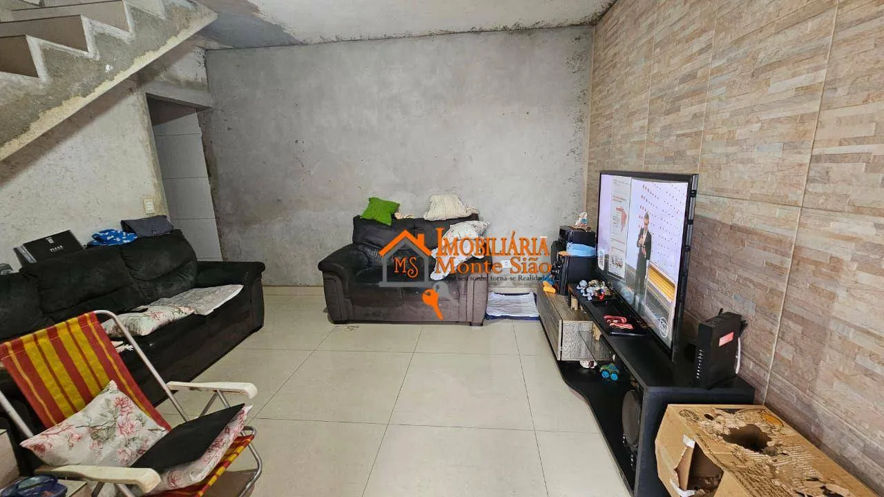 Imagem Sobrado com 3 dormitórios à venda, 120 m² por R$ 440.000,00 - Parque Continental - Guarulhos/SP