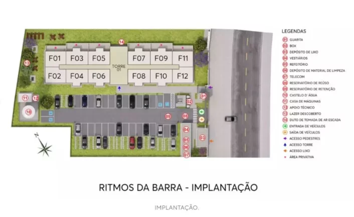 Imagem RESIDENCIAL RITMOS DA BARRA - MRV - Aptos 33,42m² a 35,33m², próximo aos shoppings West Plaza!