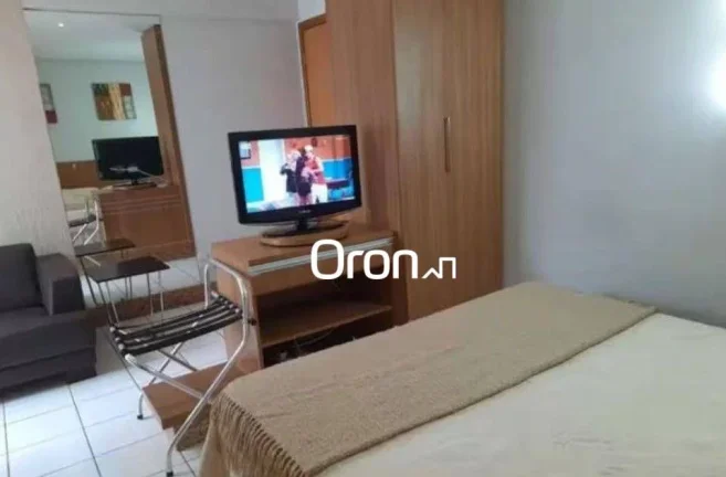 Imagem Flat mobiliado com 1 dormitório à venda, 33 m² por R$ 260.000 - Setor Oeste - Goiânia/GO