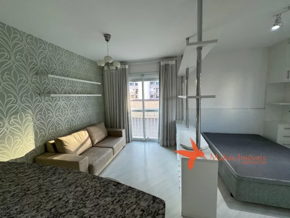 Foto do imóvel Apartamento à venda ou aluguel em Pinheiros, São Paulo-SP: 1 quarto, 1 sala, 1 banheiro, 1 vaga de garagem, 30m².