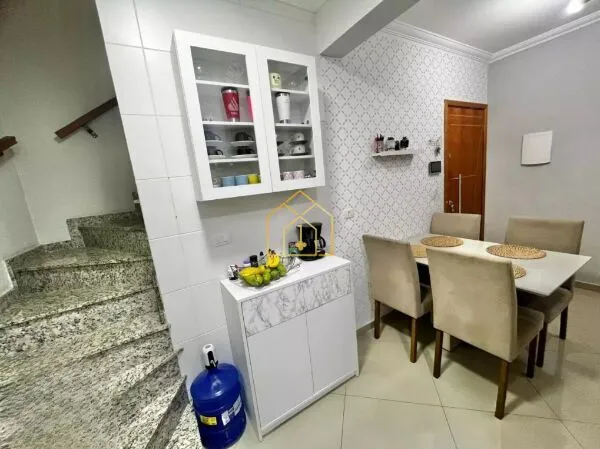 Imagem Cobertura à venda 104m² 2 quartos 1 suíte 2 vagas | Vila Scarpelli - Santo André - SP