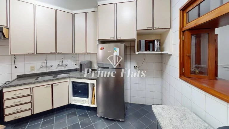 Imagem Flat disponível para locação no The Sutton House com 120m², 3 dormitórios e 2 vagas de garagem
