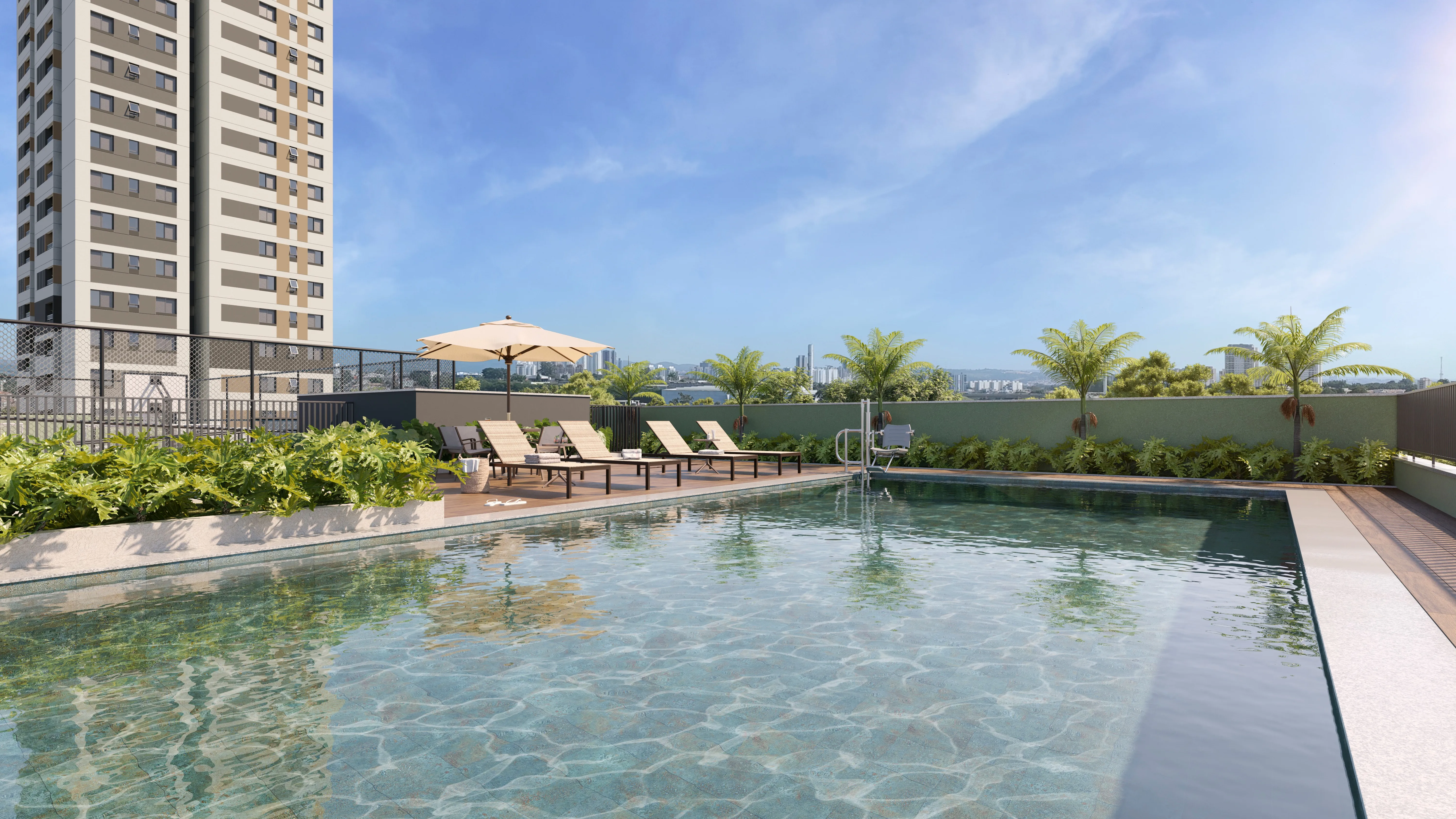 Imagem Residencial Parque Lobato Sorocaba: apartamentos de 1 e 2 dorms, suíte e Garden, rooftop de lazer, perto do Campolim | Minha Casa Minha Vida
