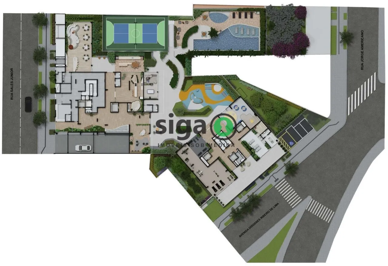 Imagem Apartamento à venda no Alto da Lapa de 130 m² com 3 suítes e 2 vagas - São Paulo