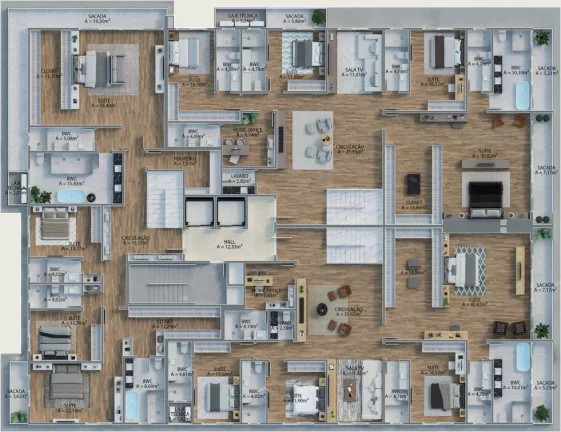 Imagem COBERTURA RESIDENCIAL em Itajaí - SC, Praia Brava de Itajaí