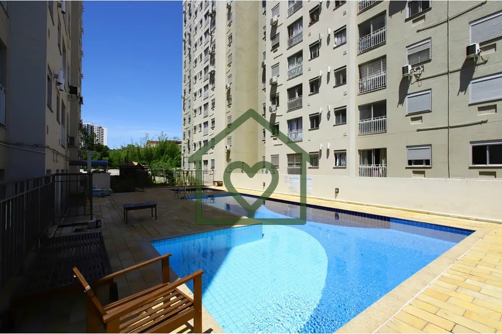 Imagem Apartamento moderno e recém-construído no bairro Jardim Itu, em Porto Alegre, localizado na tranqu...