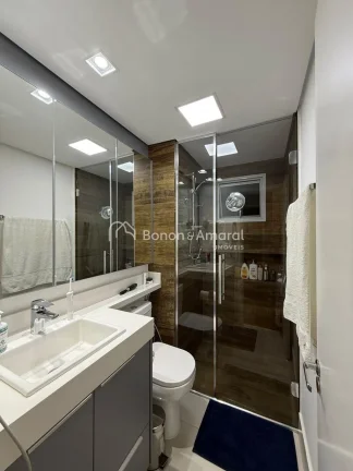 Imagem Apartamento de 119 m² com vista para a piscina e sol da tarde, localizado no condomínio Horizon, e...
