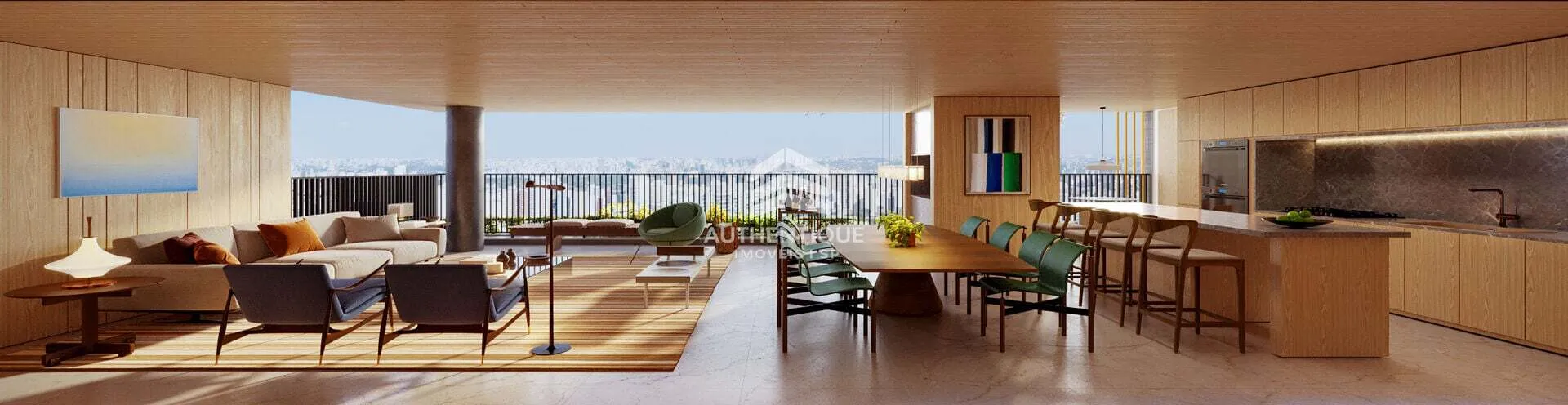 Imagem PANORAMA SKYLINE IBIRAPUERA MOEMA - Apartamento Alto Padrão em Moema à venda