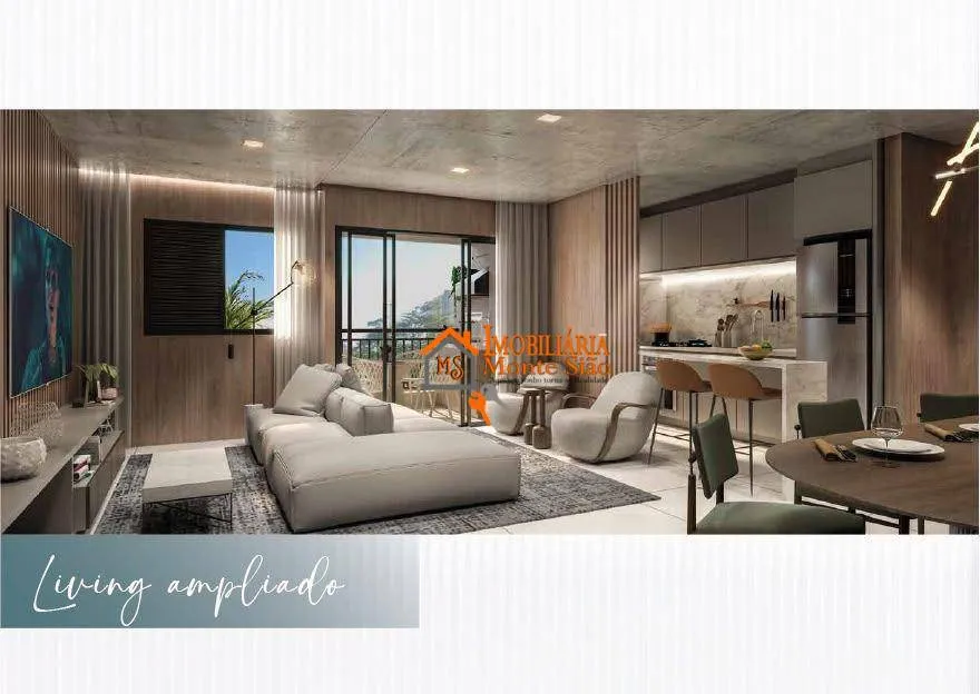 Imagem Essenza Vila Augusta Guarulhos | 3 Dorms com Suíte e Closet | Terraço Gourmet | Lazer Completo