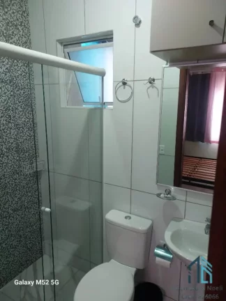 Imagem Casa de alvenaria, nova, em condomínio, Semi Mobiliada no Bacacheri em Curitiba PR