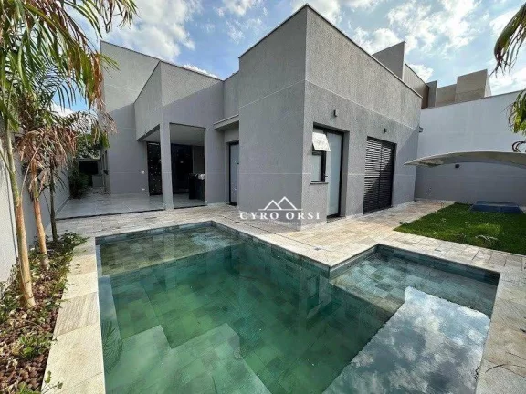 Foto do imóvel Casa com 3 dormitórios à venda, 280 m² por R$ 1.880.000 - Residencial Damha 1 - Piracicaba/SP