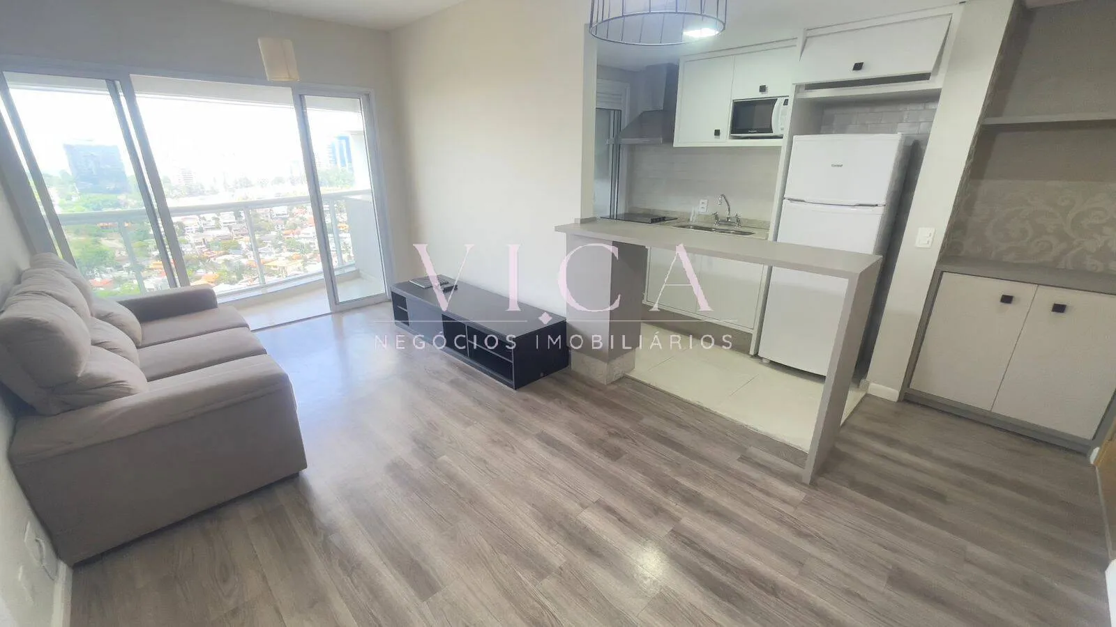Imagem Alphaville|Novare 50m² 1 suíte, andar alto, venda 810 mil| aluguel 5,800/mê