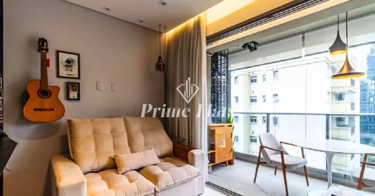 Imagem Flat disponível para venda no VHouse por JFL Living, com 36m², 1 dormitório e 1 vaga