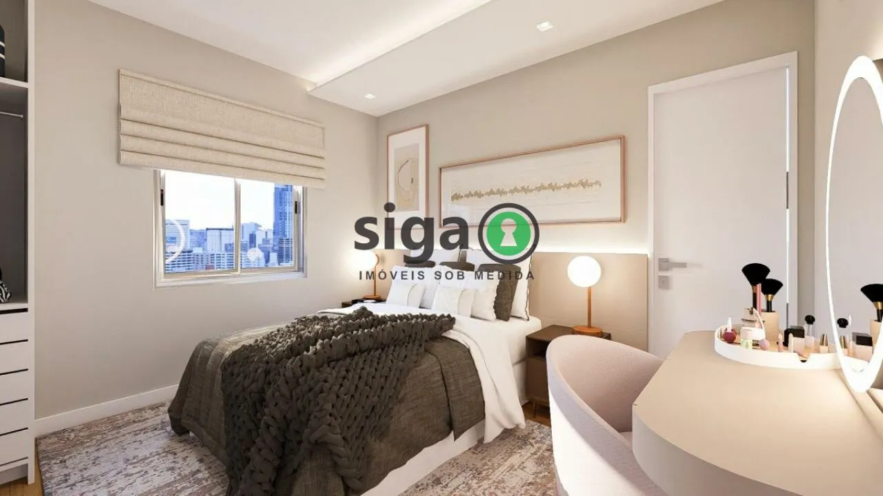 Imagem Apartamento de 94m² totalmente reformado à venda no coração da Vila Olímpia com 1 vaga